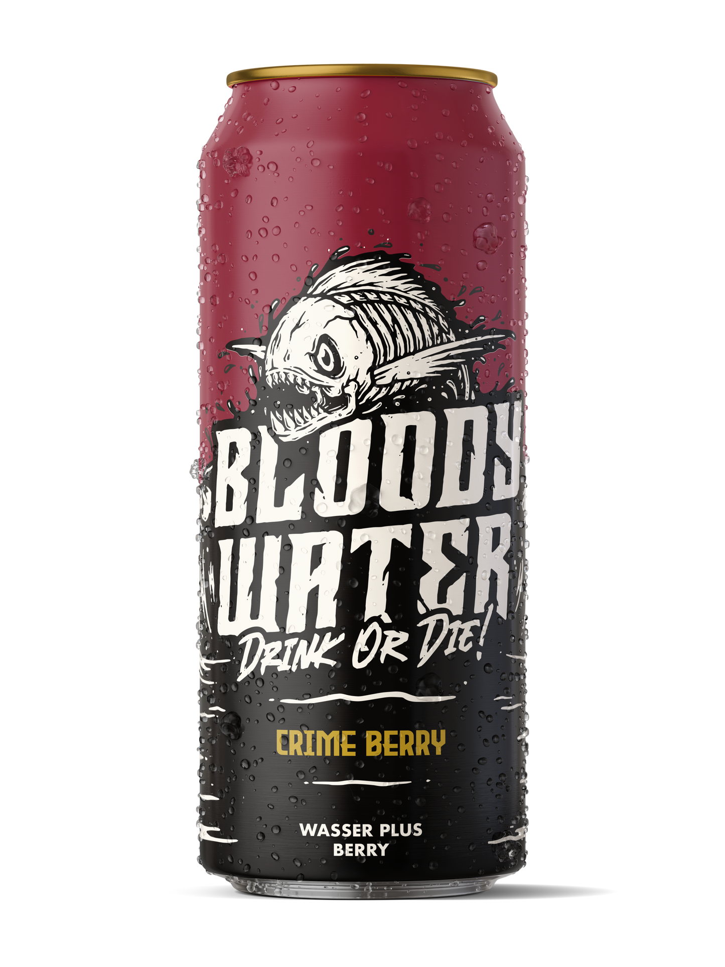 Tafelwasser PLUS - Crime Berry - in Dosen 24 x 500ml