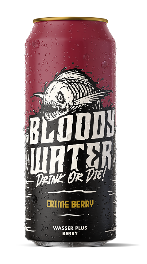 Tafelwasser PLUS - Crime Berry - in Dosen 24 x 500ml