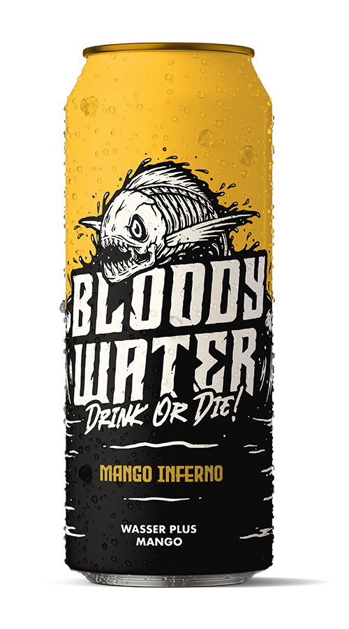 Tafelwasser PLUS - Mango Inferno - in Dosen 24 x 500ml