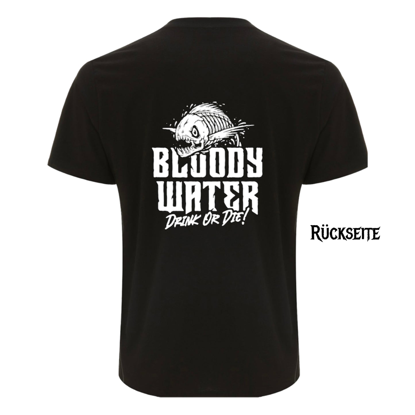 UNISEX T-SHIRT BLOODY WATER LOGO