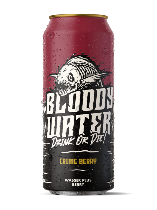 Tafelwasser PLUS - Crime Berry - in Dosen 24 x 500ml