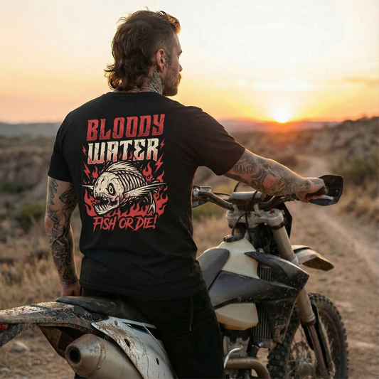 Unisex-T-Shirt aus 100 % Bio-Baumwolle. "RED ONE"